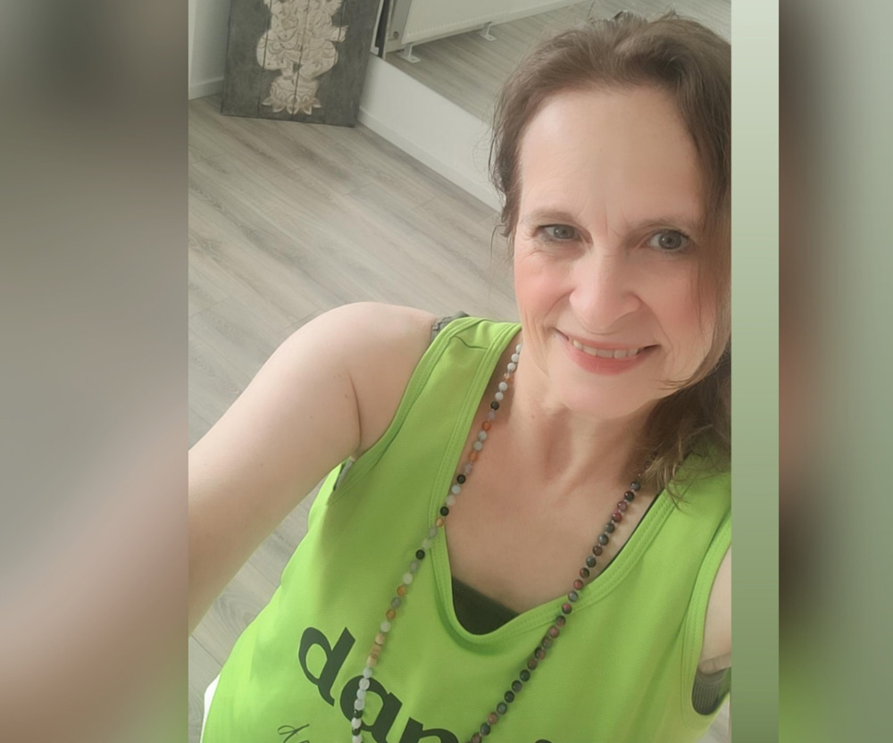 Dancit Training Viersen – Sandra Ueberfeld im dancit Kurs Outfit